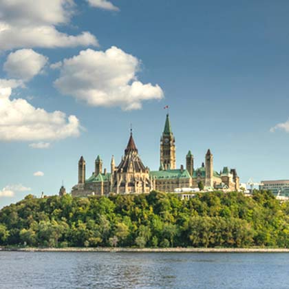 The view of Ottawa